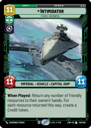 Image of Intimidator - Citadel Overwatch (140/264) - A Lawless Time
