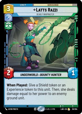 Image of Latts Razzi - Deadly Whipmaster (39/264) - A Lawless Time