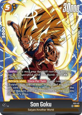 Image of Son Goku - FS11-07 (FS11-07) - Starter Deck EX The Phase of Evolution Holofoil