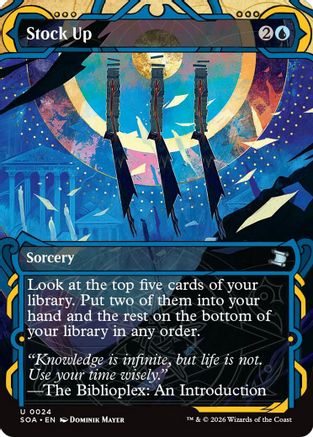 Image of Stock Up (SOA-024) - Secrets of Strixhaven: Mystical Archive
