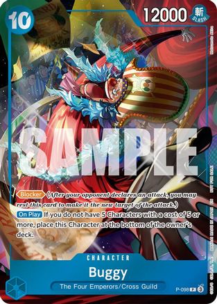 Image of Buggy (Event Pack Vol. 8) (P-098) - One Piece Promotion Cards Foil