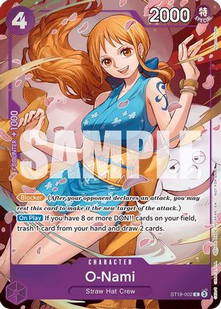 Image of O-Nami - ST18-002 (ST18-002) - Extra Booster: One Piece Heroines Edition Foil