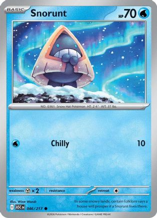 Image of Snorunt 046/217  ME Ascended Heroes - Common
