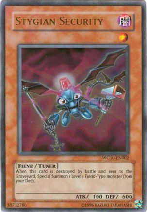 Image of Stygian Security (WC10-EN002) - Yu-Gi-Oh! Video Game Promotional Cards Limited
