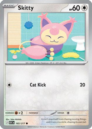 Image of Skitty 165  ME Ascended Heroes - Common