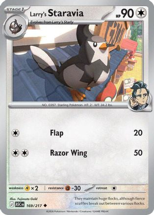 Image of Larry's Staravia 169  ME Ascended Heroes - Uncommon