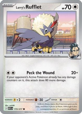 Image of Larry's Rufflet 173  ME Ascended Heroes - Common