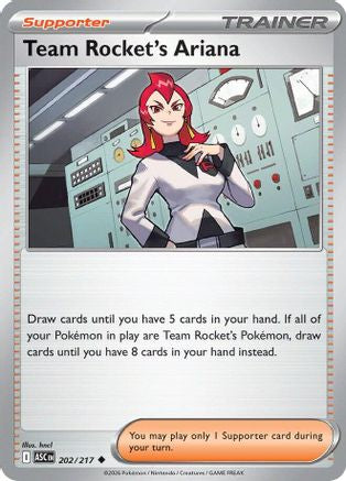 Image of Team Rocket's Ariana 202  ME Ascended Heroes - Uncommon