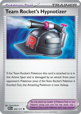 Image of Team Rocket's Hypnotizer 206  ME Ascended Heroes - Uncommon