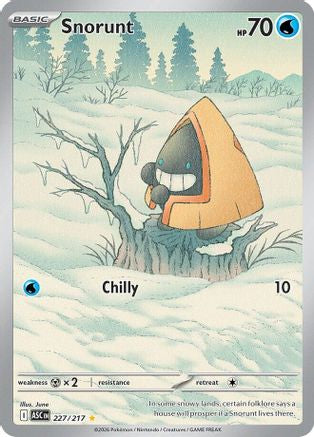 Image of Snorunt 227/217  - Holofoil ME Ascended Heroes - Illustration Rare