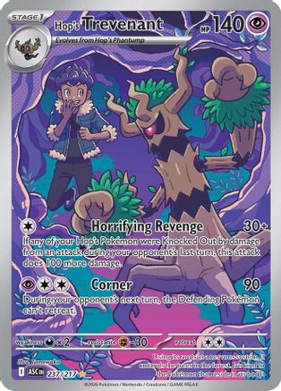 Image of Hop's Trevenant 237/217  - Holofoil ME Ascended Heroes - Illustration Rare