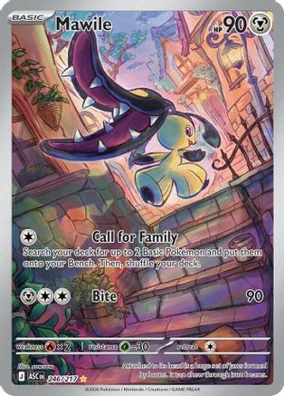 Image of Mawile 246/217  - Holofoil ME Ascended Heroes - Illustration Rare