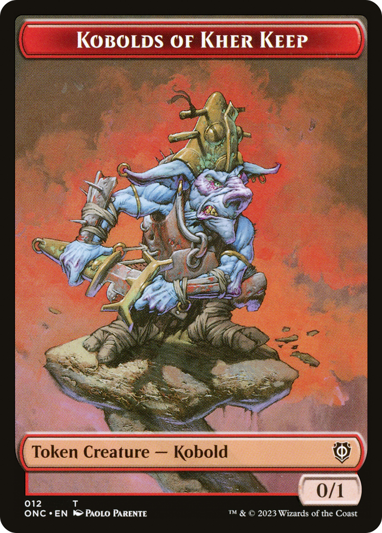 Image of Kobolds of Kher Keep (TONC-012) - Phyrexia: All Will Be One Commander Tokens