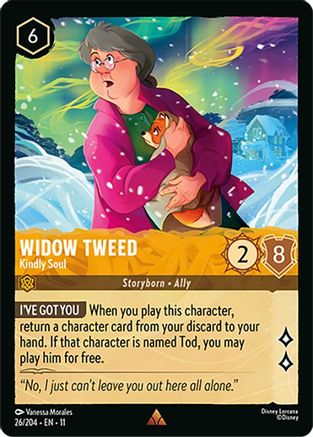 Image of Widow Tweed - Kindly Soul (26/204) - Winterspell Cold Foil