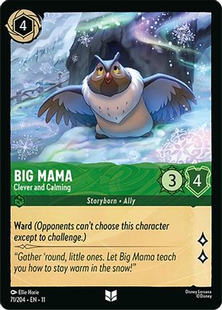 Image of Big Mama - Clever and Calming (71/204) - Winterspell Cold Foil