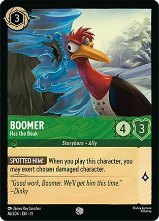 Image of Boomer - Has the Beak (76/204) - Winterspell