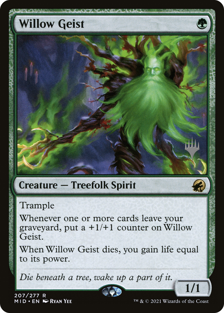 Image of Willow Geist (PPMID-207) - Innistrad: Midnight Hunt Promos Foil