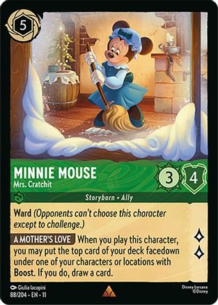 Image of Minnie Mouse - Mrs. Cratchit (88/204) - Winterspell