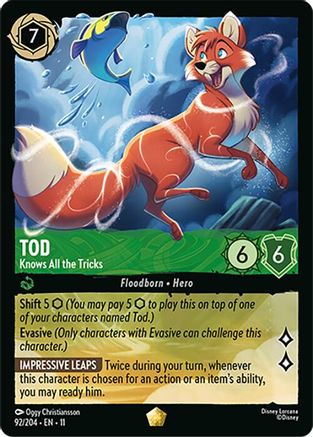 Image of Tod - Knows All the Tricks (92/204) - Winterspell