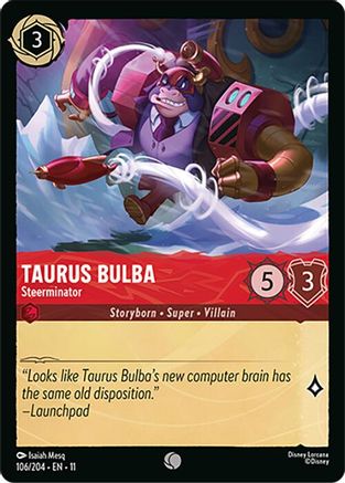 Image of Taurus Bulba - Steerminator (106/204) - Winterspell
