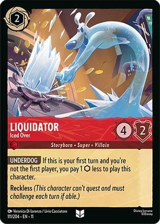 Image of Liquidator - Iced Over (111/204) - Winterspell