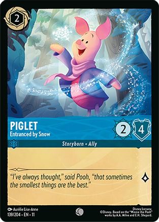 Image of Piglet - Entranced by Snow (139/204) - Winterspell