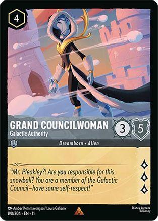 Image of Grand Councilwoman - Galactic Authority (190/204) - Winterspell