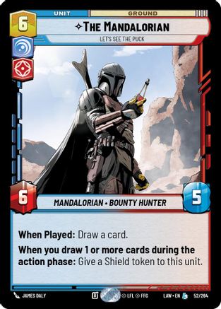 Image of The Mandalorian - Let's See The Puck (52/264) - A Lawless Time