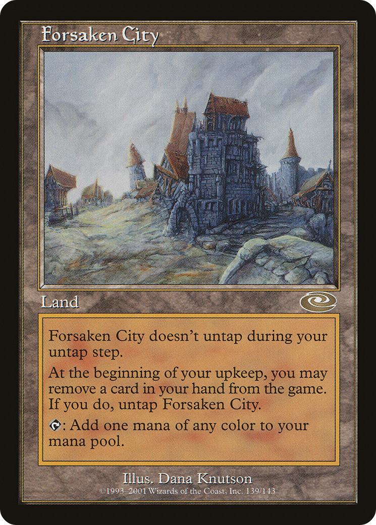 Image of Forsaken City (PLS-139) - Planeshift