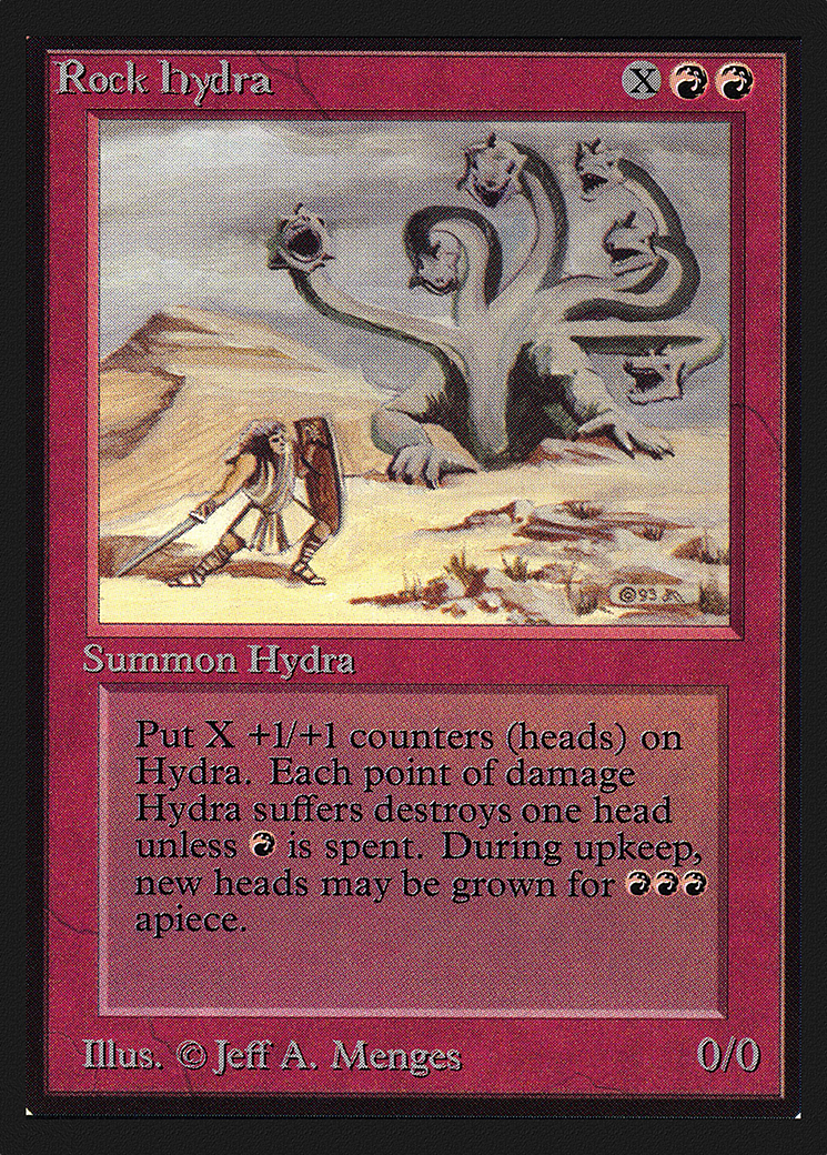 Image of Rock Hydra (IE) (IED-) - Intl. Collectors' Edition