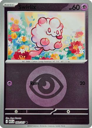Image of Swirlix (Energy Symbol Pattern) 093  - Reverse Holofoil ME Ascended Heroes - Common