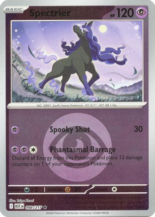 Image of Spectrier (Energy Symbol Pattern) 098  - Reverse Holofoil ME Ascended Heroes - Rare