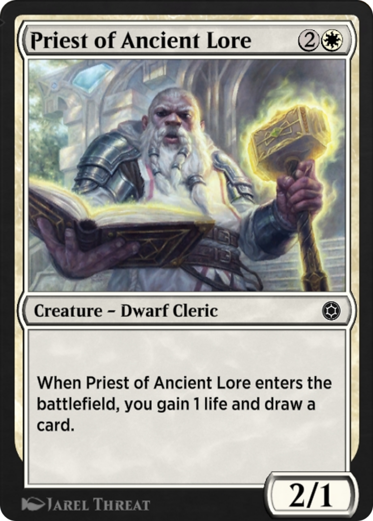 Image of Priest of Ancient Lore (HBG-099) - Alchemy Horizons: Baldur's Gate