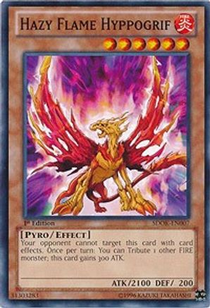 Image of Hazy Flame Hyppogrif (SDOK-EN007) - Structure Deck: Onslaught of the Fire Kings 1st Edition