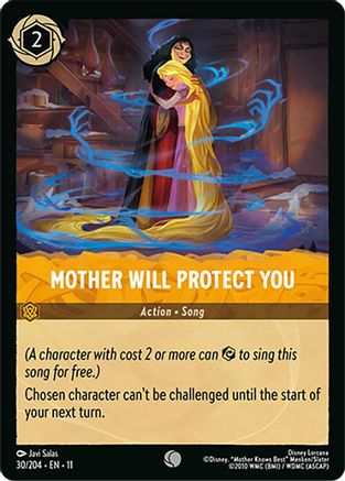 Image of Mother Will Protect You (30/204) - Winterspell Cold Foil