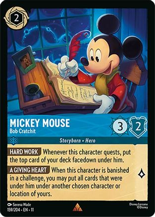 Image of Mickey Mouse - Bob Cratchit (159/204) - Winterspell