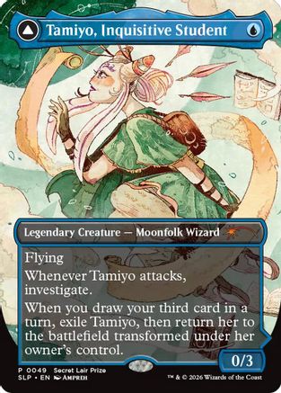 Image of Tamiyo, Inquisitive Student (SLP-049) - Secret Lair Showdown Foil