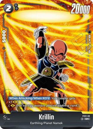 Image of Krillin - FS12-03 (FS12-03) - Starter Deck EX The Beat of Ki Holofoil