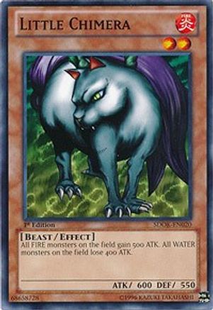 Image of Little Chimera (SDOK-EN020) - Structure Deck: Onslaught of the Fire Kings 1st Edition