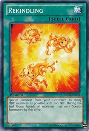 Image of Rekindling (SDOK-EN024) - Structure Deck: Onslaught of the Fire Kings 1st Edition