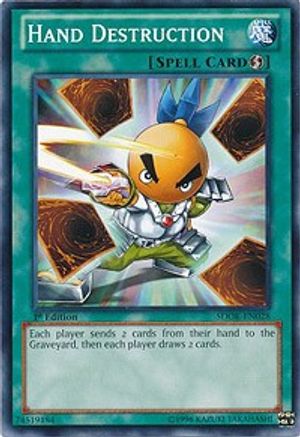 Image of Hand Destruction (SDOK-EN028) - Structure Deck: Onslaught of the Fire Kings 1st Edition