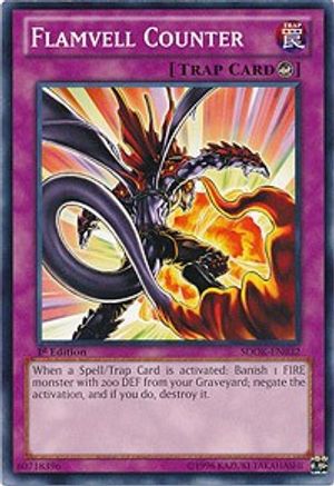 Image of Flamvell Counter (SDOK-EN032) - Structure Deck: Onslaught of the Fire Kings 1st Edition