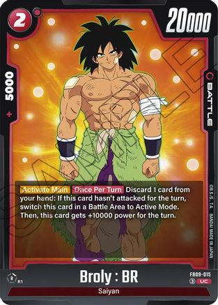 Image of Broly : BR (FB09-015) - Dual Evolution