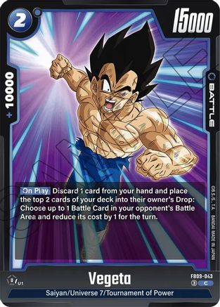 Image of Vegeta - FB09-043 (FB09-043) - Dual Evolution