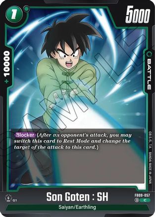 Image of Son Goten : SH (FB09-057) - Dual Evolution