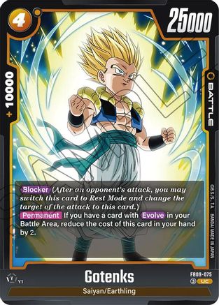 Image of Gotenks - FB09-075 (FB09-075) - Dual Evolution