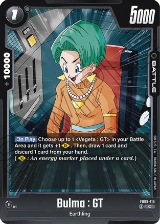 Image of Bulma : GT (FB09-115) - Dual Evolution