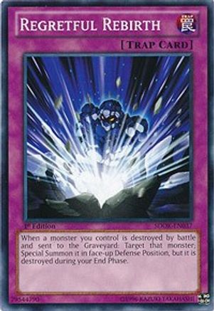 Image of Regretful Rebirth (SDOK-EN037) - Structure Deck: Onslaught of the Fire Kings 1st Edition