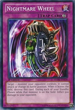 Image of Nightmare Wheel (SDOK-EN038) - Structure Deck: Onslaught of the Fire Kings 1st Edition