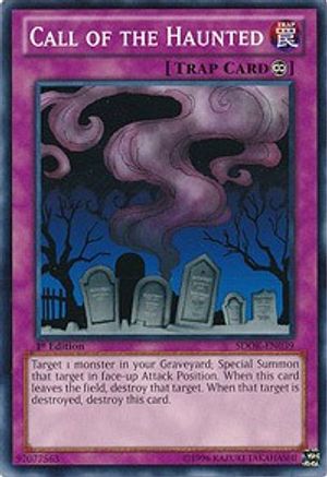 Image of Call of the Haunted (SDOK-EN039) - Structure Deck: Onslaught of the Fire Kings 1st Edition